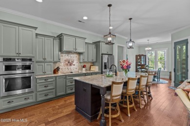 Coastal Elegance in The Arboretum - Custom-Built 4BR Home with on Oak Island Golf Club in North Carolina - for sale on GolfHomes.com, golf home, golf lot