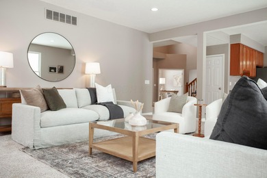 Welcome home to this beautifully updated 4-bedroom, 2.5-bath on Kinsale Golf and Fitness Club in Ohio - for sale on GolfHomes.com, golf home, golf lot