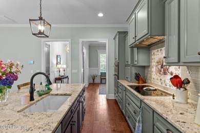Coastal Elegance in The Arboretum - Custom-Built 4BR Home with on Oak Island Golf Club in North Carolina - for sale on GolfHomes.com, golf home, golf lot