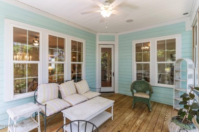 Coastal Elegance in The Arboretum - Custom-Built 4BR Home with on Oak Island Golf Club in North Carolina - for sale on GolfHomes.com, golf home, golf lot