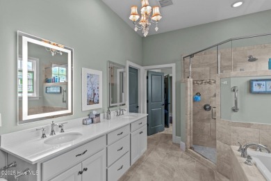 Coastal Elegance in The Arboretum - Custom-Built 4BR Home with on Oak Island Golf Club in North Carolina - for sale on GolfHomes.com, golf home, golf lot