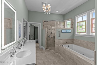 Coastal Elegance in The Arboretum - Custom-Built 4BR Home with on Oak Island Golf Club in North Carolina - for sale on GolfHomes.com, golf home, golf lot