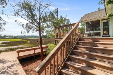 Nestled at the end of a quiet cul-de-sac in the exclusive Palm on Moss Creek Golf Club in South Carolina - for sale on GolfHomes.com, golf home, golf lot