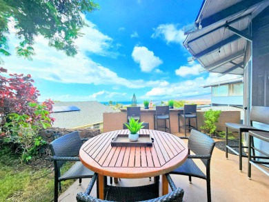 Hidden from the road by mature landscaping (terraced lava rock on Waikoloa Village Golf Club in Hawaii - for sale on GolfHomes.com, golf home, golf lot