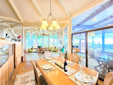 Hidden from the road by mature landscaping (terraced lava rock on Waikoloa Village Golf Club in Hawaii - for sale on GolfHomes.com, golf home, golf lot