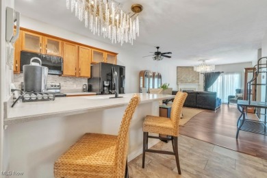 Enjoy peaceful golf course views and effortless one-floor living on Fox Creek Golf and Racquet Club in Ohio - for sale on GolfHomes.com, golf home, golf lot