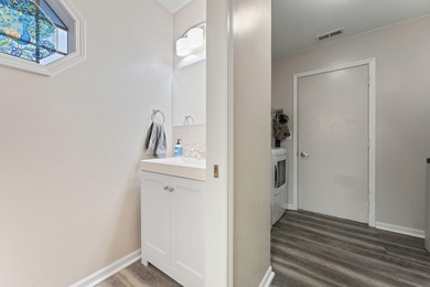 Welcome to this beautifully updated 3 BEDROOM 3 BATHROOM on Lakes of the Four Seasons Country Club in Indiana - for sale on GolfHomes.com, golf home, golf lot