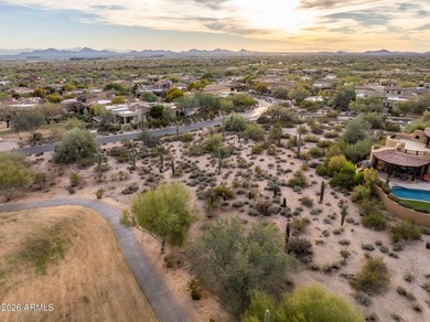 Spectacular golf course & mountain view lot in the exclusive DC on The Country Club At DC Ranch in Arizona - for sale on GolfHomes.com, golf home, golf lot