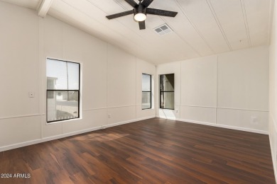 ON LEASED LAND-55+:This charming 2-bedroom, 1.75-bath home is on Sun City Riverview Golf Course in Arizona - for sale on GolfHomes.com, golf home, golf lot