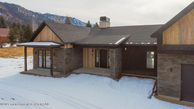 Brand new modern mountain home on the Golf Course of Star Valley on Aspen Hills Golf Course in Wyoming - for sale on GolfHomes.com, golf home, golf lot