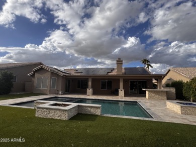 Stunning golf course view home in Pebblecreeks highly on Eagles Nest at Pebble Creek in Arizona - for sale on GolfHomes.com, golf home, golf lot