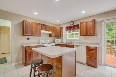 Discover this beautifully maintained 4-bedroom, 3-bath Colonial on Country Club of the Poconos Golf Course in Pennsylvania - for sale on GolfHomes.com, golf home, golf lot