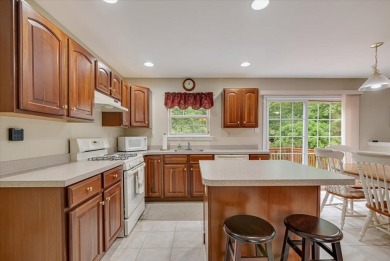 Discover this beautifully maintained 4-bedroom, 3-bath Colonial on Country Club of the Poconos Golf Course in Pennsylvania - for sale on GolfHomes.com, golf home, golf lot