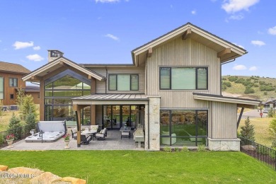 Full Talisker Club Membership Included.....this 4 BR home has on Talisker Club At Tuhaye in Utah - for sale on GolfHomes.com, golf home, golf lot