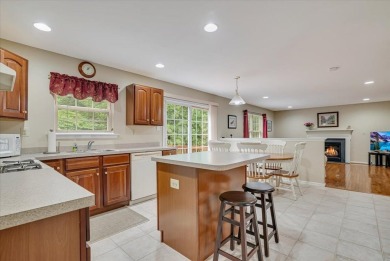 Discover this beautifully maintained 4-bedroom, 3-bath Colonial on Country Club of the Poconos Golf Course in Pennsylvania - for sale on GolfHomes.com, golf home, golf lot