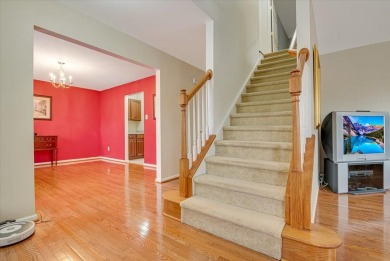 Discover this beautifully maintained 4-bedroom, 3-bath Colonial on Country Club of the Poconos Golf Course in Pennsylvania - for sale on GolfHomes.com, golf home, golf lot