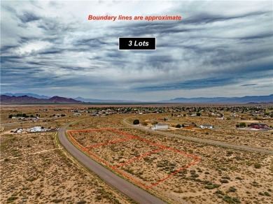 Three Adjoining Lots in Valle Vista Golf Course Community!! on Valle Vista Golf Course in Arizona - for sale on GolfHomes.com, golf home, golf lot