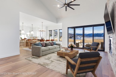 Overlooking open space to the Southern views of the Palisades on Headwaters Club At Teton Springs in Idaho - for sale on GolfHomes.com, golf home, golf lot