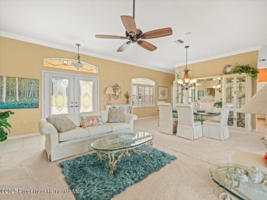Location, location, location! This 1996 Lindhorst built Custom on Glen Lakes Country Club in Florida - for sale on GolfHomes.com, golf home, golf lot