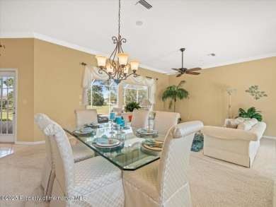 Location, location, location! This 1996 Lindhorst built Custom on Glen Lakes Country Club in Florida - for sale on GolfHomes.com, golf home, golf lot