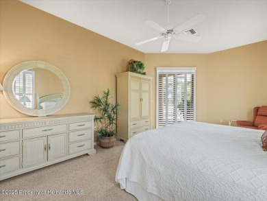 Location, location, location! This 1996 Lindhorst built Custom on Glen Lakes Country Club in Florida - for sale on GolfHomes.com, golf home, golf lot