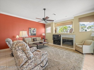 Location, location, location! This 1996 Lindhorst built Custom on Glen Lakes Country Club in Florida - for sale on GolfHomes.com, golf home, golf lot