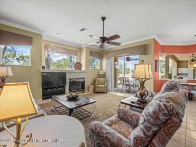 Location, location, location! This 1996 Lindhorst built Custom on Glen Lakes Country Club in Florida - for sale on GolfHomes.com, golf home, golf lot