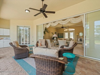 Location, location, location! This 1996 Lindhorst built Custom on Glen Lakes Country Club in Florida - for sale on GolfHomes.com, golf home, golf lot