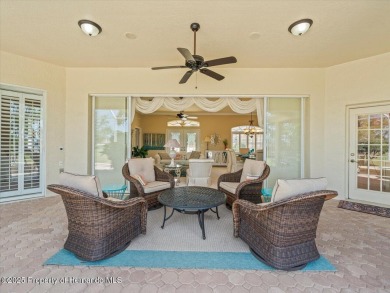 Location, location, location! This 1996 Lindhorst built Custom on Glen Lakes Country Club in Florida - for sale on GolfHomes.com, golf home, golf lot