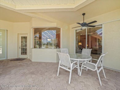 Location, location, location! This 1996 Lindhorst built Custom on Glen Lakes Country Club in Florida - for sale on GolfHomes.com, golf home, golf lot