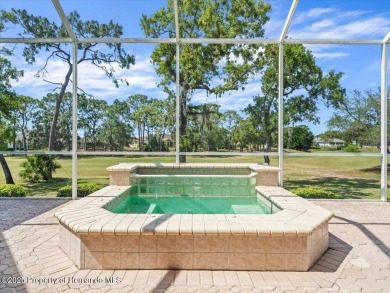 Location, location, location! This 1996 Lindhorst built Custom on Glen Lakes Country Club in Florida - for sale on GolfHomes.com, golf home, golf lot