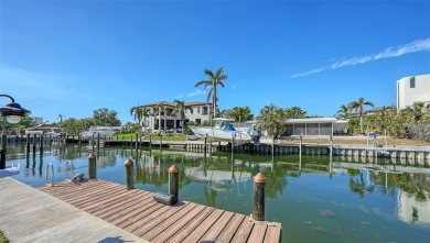 Situated in a desirable waterfront location on south Longboat on Links on Longboat Golf Club in Florida - for sale on GolfHomes.com, golf home, golf lot