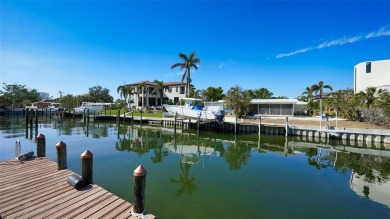 Situated in a desirable waterfront location on south Longboat on Links on Longboat Golf Club in Florida - for sale on GolfHomes.com, golf home, golf lot