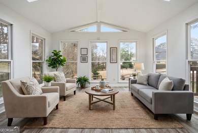 Welcome home to 560 Clubhouse Drive, ideally situated on a quiet on Honey Creek Country Club in Georgia - for sale on GolfHomes.com, golf home, golf lot