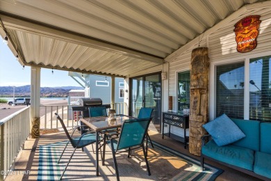 On leased land - Lakeview Escape - Fully Furnished, Steps from on London Bridge Golf Course in Arizona - for sale on GolfHomes.com, golf home, golf lot