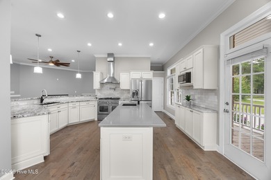 POTENTIAL TO ASSUME CURRENT VA MORTGAGE! Tucked inside the gates on River Landing Golf Course in North Carolina - for sale on GolfHomes.com, golf home, golf lot