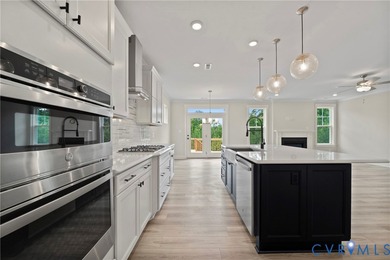 This home is TO BE BUILT. The Davidson is a two-story home on Brickshire Golf Club in Virginia - for sale on GolfHomes.com, golf home, golf lot