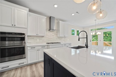 This home is TO BE BUILT. The Davidson is a two-story home on Brickshire Golf Club in Virginia - for sale on GolfHomes.com, golf home, golf lot