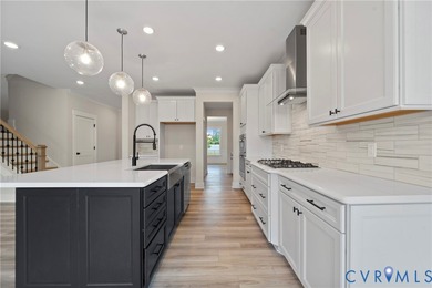 This home is TO BE BUILT. The Davidson is a two-story home on Brickshire Golf Club in Virginia - for sale on GolfHomes.com, golf home, golf lot