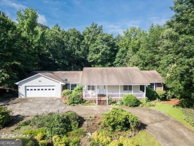 Year-round big water views of Jackson Lake!! This 3-bedroom & 2 on Turtle Cove Golf Course in Georgia - for sale on GolfHomes.com, golf home, golf lot
