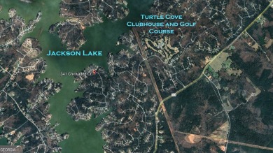 Year-round big water views of Jackson Lake!! This 3-bedroom & 2 on Turtle Cove Golf Course in Georgia - for sale on GolfHomes.com, golf home, golf lot