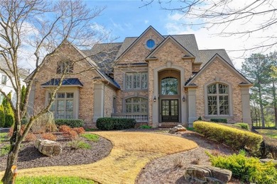 Luxury French Provincial estate located in the prestigious gated on TPC At Sugarloaf Golf Club in Georgia - for sale on GolfHomes.com, golf home, golf lot