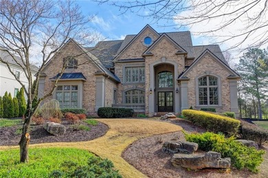 Luxury French Provincial estate located in the prestigious gated on TPC At Sugarloaf Golf Club in Georgia - for sale on GolfHomes.com, golf home, golf lot