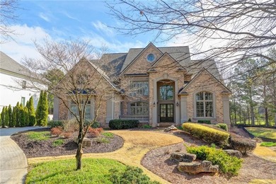 Luxury French Provincial estate located in the prestigious gated on TPC At Sugarloaf Golf Club in Georgia - for sale on GolfHomes.com, golf home, golf lot