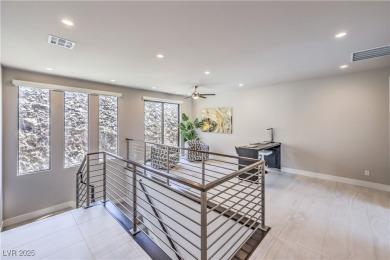 Experience elevated living in this stunning 3-story modern on Dragon Ridge Country Club in Nevada - for sale on GolfHomes.com, golf home, golf lot