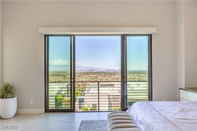 Experience elevated living in this stunning 3-story modern on Dragon Ridge Country Club in Nevada - for sale on GolfHomes.com, golf home, golf lot