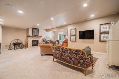 This stunning custom home is nestled at the end of a serene on Highland Meadows Golf Course in Colorado - for sale on GolfHomes.com, golf home, golf lot