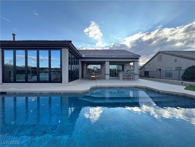 LAS VEGAS STRIP VIEW with a POOL. Exquisite elegance meets on Revere Golf Club in Nevada - for sale on GolfHomes.com, golf home, golf lot