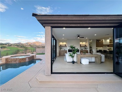 LAS VEGAS STRIP VIEW with a POOL. Exquisite elegance meets on Revere Golf Club in Nevada - for sale on GolfHomes.com, golf home, golf lot