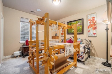 This stunning custom home is nestled at the end of a serene on Highland Meadows Golf Course in Colorado - for sale on GolfHomes.com, golf home, golf lot